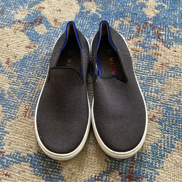 Rothy's The Kid's Sneaker in Steel Grey - Size 1 - Picture 4 of 6
